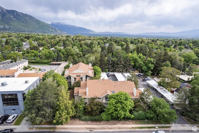 2660 E 3300 S Unit A-21, Salt Lake City, UT 84109 - aerial view of a mountainous background and a heavily wooded area