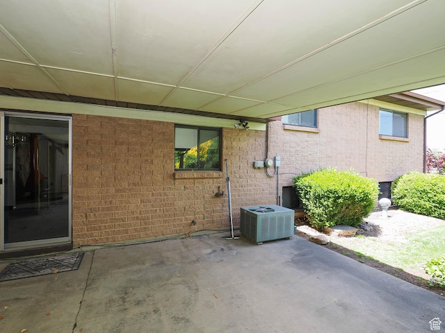 5747 S Sanford Dr, Murray, UT 84123 - view of patio / terrace with cooling unit