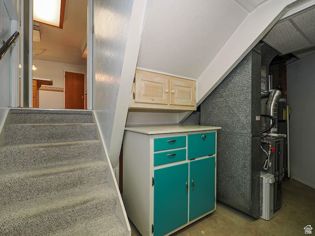 5747 S Sanford Dr, Murray, UT 84123 - stairs with concrete floors