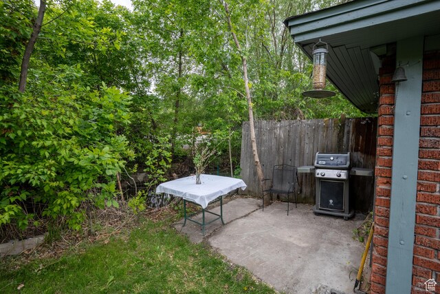 354 N 200 E, Logan, UT 84321 - view of patio / terrace featuring grilling area