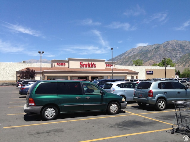 361 N 300 W Unit 107, Provo, UT 84601 - uncovered parking lot featuring a mountain view