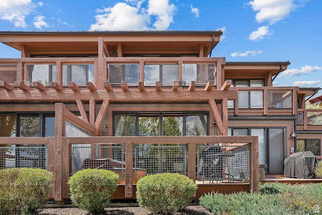 6322 N Park Ln Unit 3, Park City, UT 84098 - rear view of house featuring a balcony