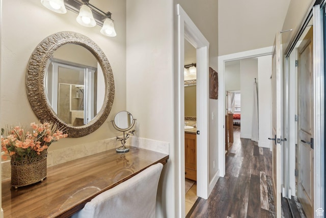 6322 N Park Ln Unit 3, Park City, UT 84098 - corridor with wood finished floors