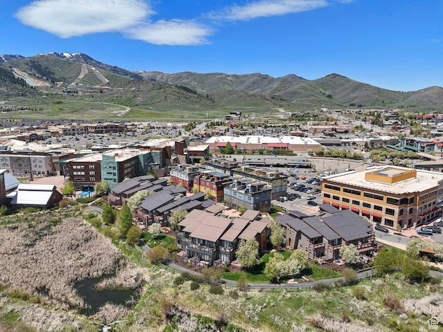 6322 N Park Ln Unit 3, Park City, UT 84098 - drone / aerial view of a mountainous background