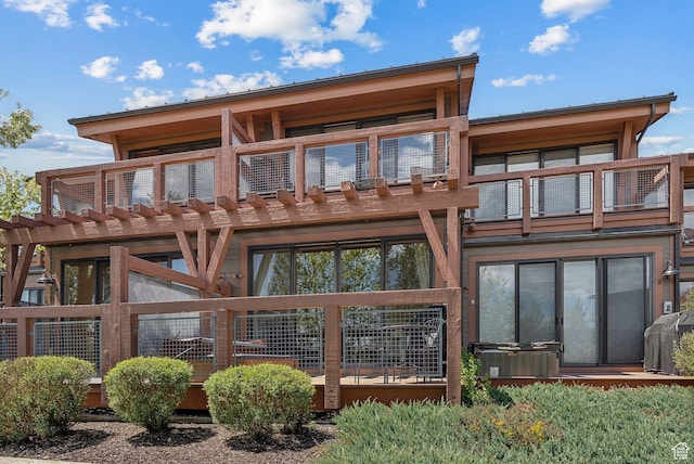 6322 N Park Ln Unit 3, Park City, UT 84098 - back of house featuring a balcony
