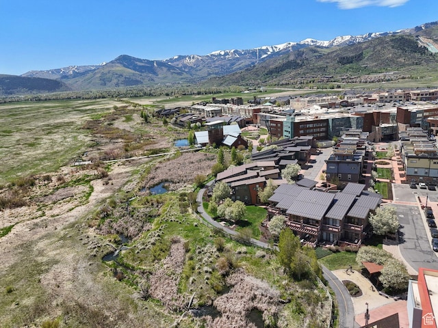 6322 N Park Ln Unit 3, Park City, UT 84098 - drone / aerial view of mountains