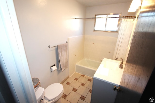 324 W 600 N, Logan, UT 84321 - bathroom featuring toilet, a tub to relax in, vanity, and a shower with curtain