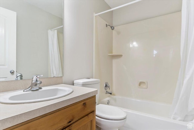 1627 W 350 N, West Point, UT 84015 - full bathroom with shower / bath combo with shower curtain, vanity, and toilet