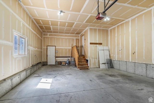 1627 W 350 N, West Point, UT 84015 - garage featuring a garage door opener