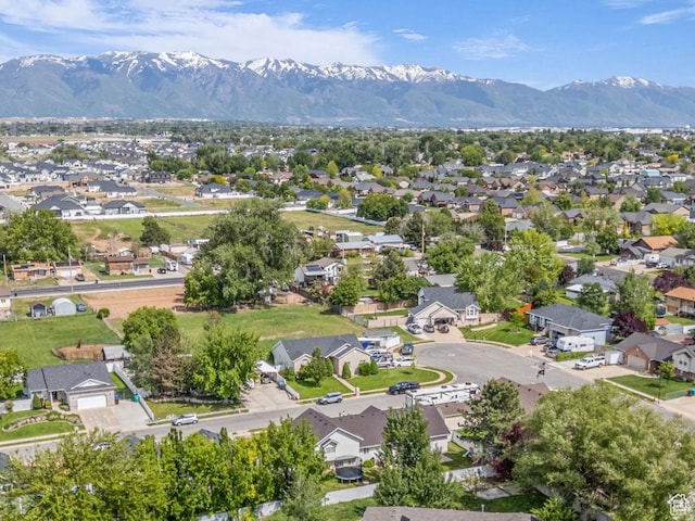 1123 N 3050 W, West Point, UT 84015 - aerial perspective of suburban area with mountains