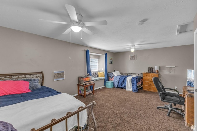 1123 N 3050 W, West Point, UT 84015 - carpeted bedroom with baseboards and a ceiling fan