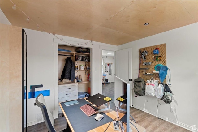 35 E Redondo Ave, Salt Lake City, UT 84115 - office area featuring wood finished floors