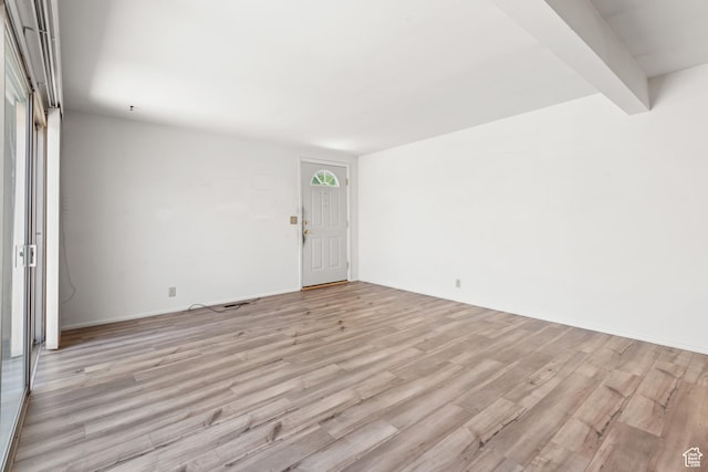 3616 S 860 E Unit 72, Salt Lake City, UT 84106 - unfurnished room with light wood-style floors