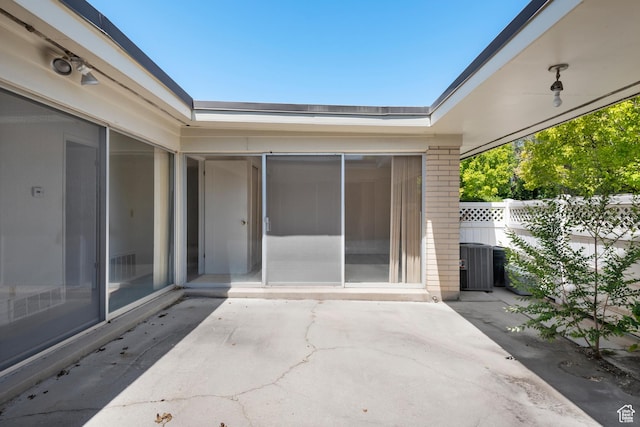 3616 S 860 E Unit 72, Salt Lake City, UT 84106 - view of patio / terrace featuring central air condition unit