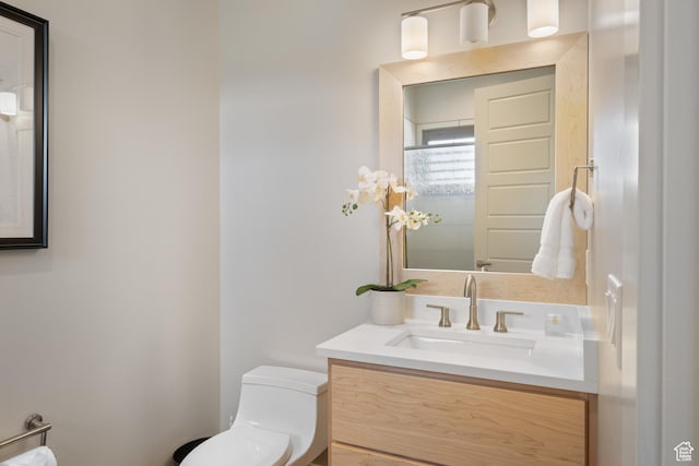 523 N Red Ct, Heber City, UT 84032 - bathroom featuring toilet and vanity