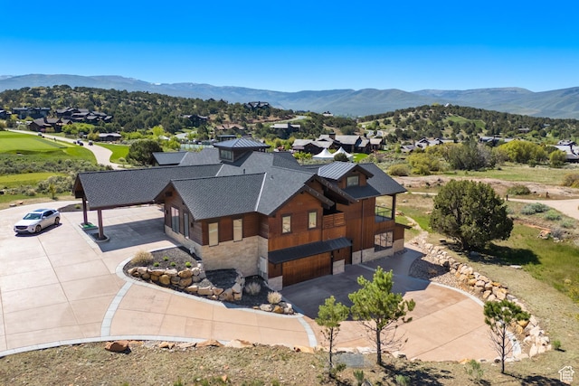 523 N Red Ct, Heber City, UT 84032 - aerial perspective of suburban area featuring a mountainous background
