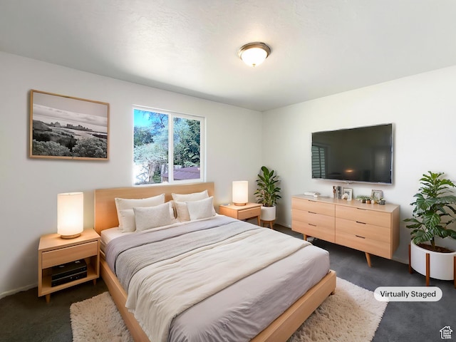 5644 S Treebeard Rd, Taylorsville, UT 84129 - bedroom featuring dark colored carpet