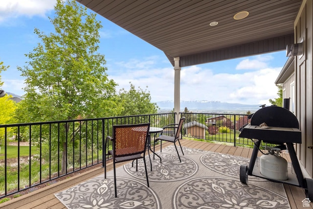 2078 E 3025 N, North Logan, UT 84341 - balcony featuring a grill
