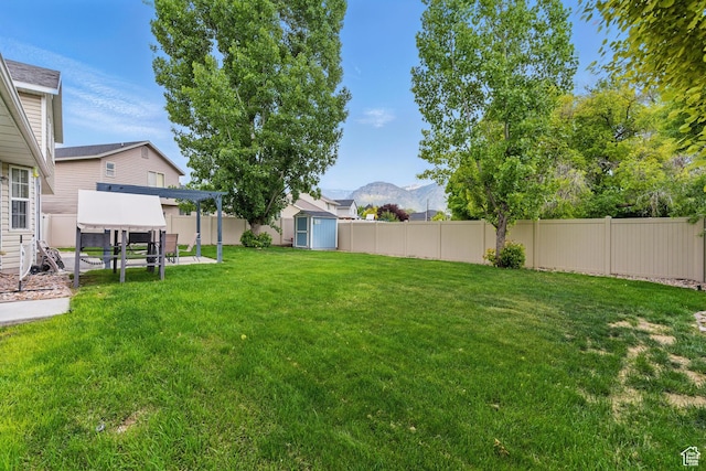 524 N 2870 W, Provo, UT 84601 - view of yard featuring a mountain view