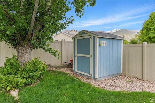 524 N 2870 W, Provo, UT 84601 - view of shed featuring a mountain view