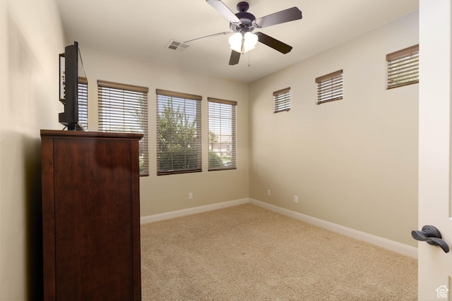 822 E Birken St, Washington, UT 84780 - empty room with ceiling fan, carpet, and baseboards