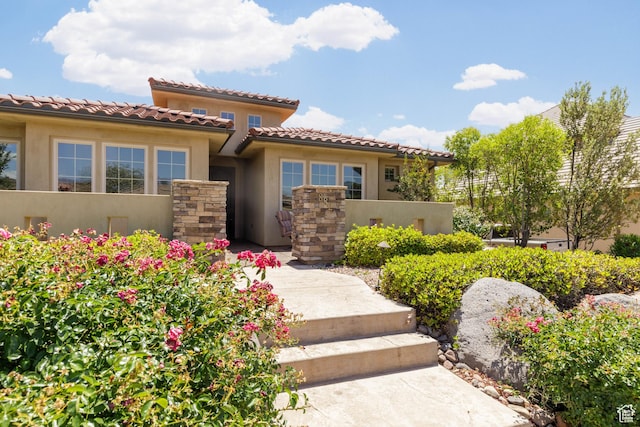 822 E Birken St, Washington, UT 84780 - mediterranean / spanish home featuring stucco siding and a tile roof