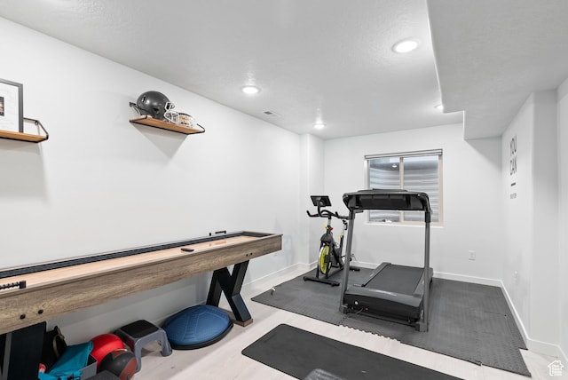 2047 E 1850 S, Spanish Fork, UT 84660 - workout room with recessed lighting and baseboards