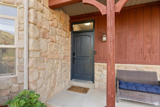 2047 E 1850 S, Spanish Fork, UT 84660 - view of exterior entry featuring stone siding