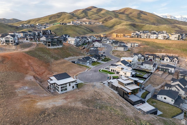 1433 W Summer View Cir Unit 235, Lehi, UT 84043 - aerial view of property and surrounding area with nearby suburban area and a mountain backdrop