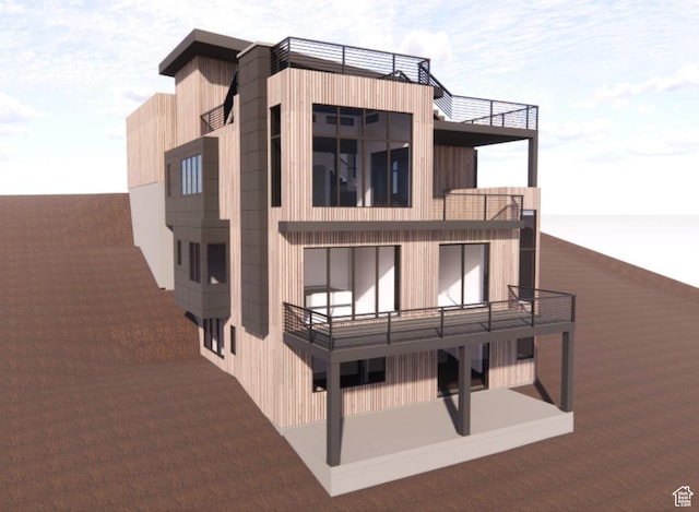 1433 W Summer View Cir Unit 235, Lehi, UT 84043 - back of property featuring a balcony