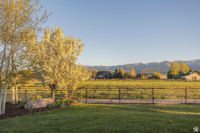 7778 N Greenfield Dr, Park City, UT 84098 - view of yard with a mountain view and a rural view