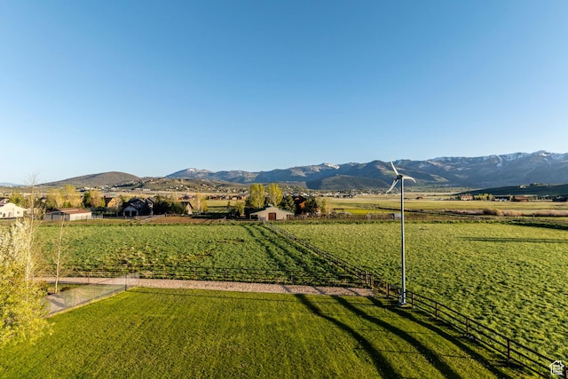 7778 N Greenfield Dr, Park City, UT 84098 - view of yard featuring a view of rural / pastoral area, agricultural plots, and a mountain view