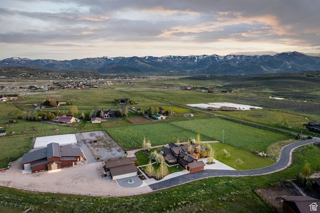 7778 N Greenfield Dr, Park City, UT 84098 - aerial view of sparsely populated area featuring a mountain backdrop