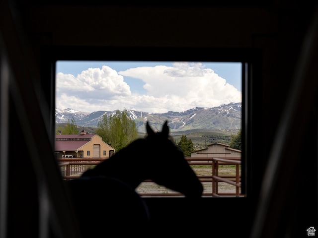7778 N Greenfield Dr, Park City, UT 84098 - detailed view of a mountain backdrop