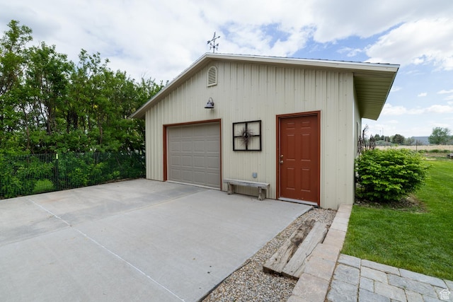 2155 W 900 N, Maeser, UT 84078 - view of detached garage