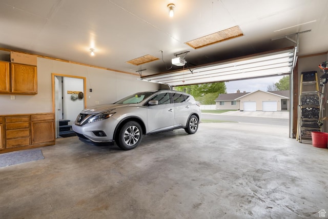 2155 W 900 N, Maeser, UT 84078 - garage featuring a garage door opener