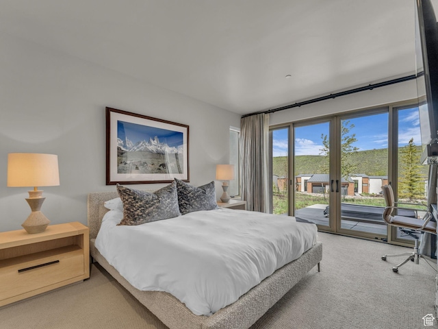 6417 Double Deer Loop, Park City, UT 84098 - bedroom with carpet flooring and access to exterior