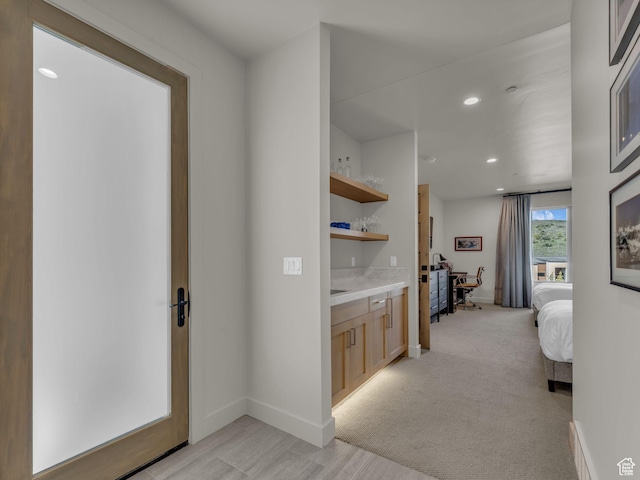 6417 Double Deer Loop, Park City, UT 84098 - hallway featuring recessed lighting and baseboards