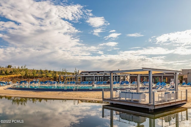 6417 Double Deer Loop, Park City, UT 84098 - view of dock