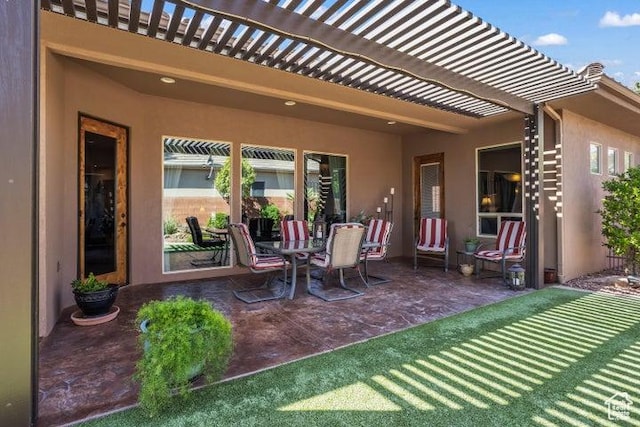 1618 N 775 W, Washington, UT 84780 - view of patio / terrace with outdoor dining space