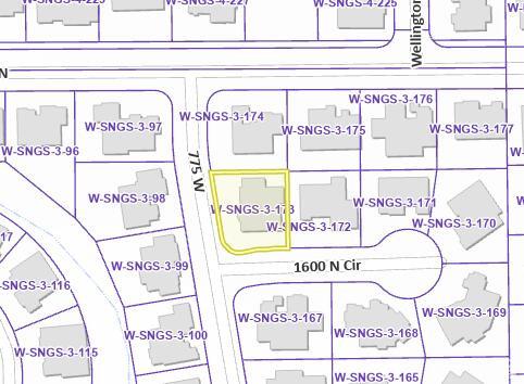 1618 N 775 W, Washington, UT 84780 - map of parcels
