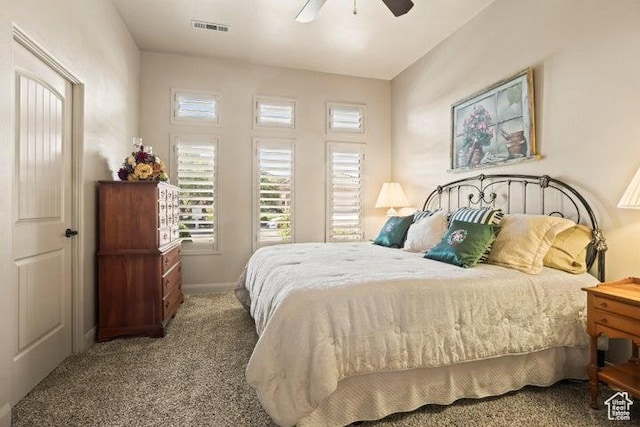 1618 N 775 W, Washington, UT 84780 - carpeted bedroom with baseboards and a ceiling fan