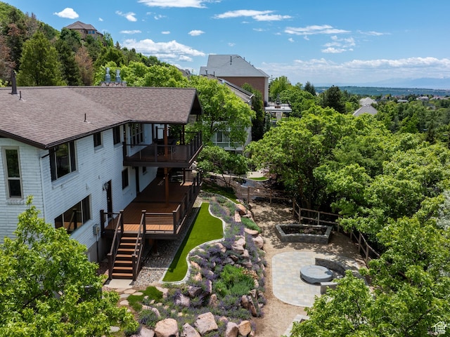 4253 S Spring Rd E, Ogden, UT 84403 - view from above of property