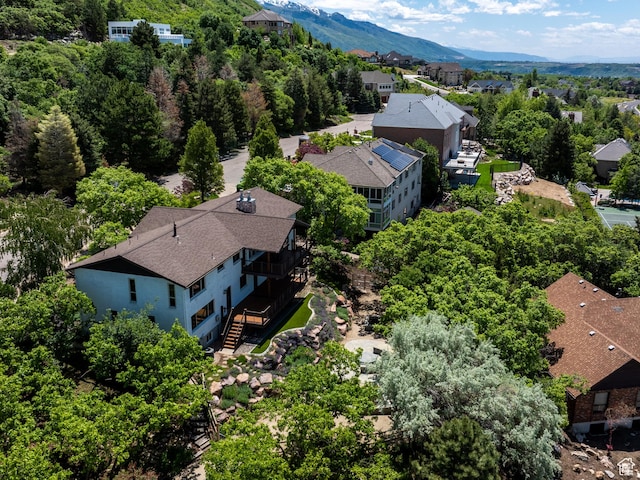 4253 S Spring Rd E, Ogden, UT 84403 - aerial view of residential area with mountains