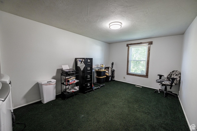 1070 E 120 S, Orem, UT 84097 - office space with dark carpet, baseboards, and a textured ceiling