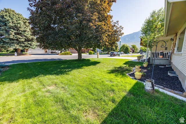 1070 E 120 S, Orem, UT 84097 - view of grassy yard with a mountain view