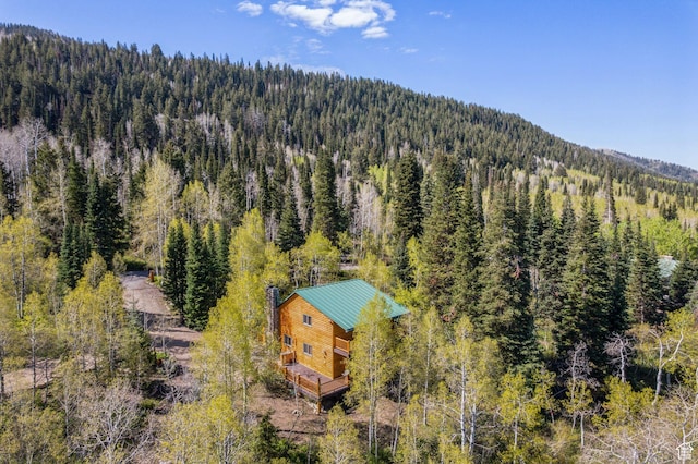 5399 E Targhee Dr E, Oakley, UT 84055 - view of subject property featuring a heavily wooded area and a mountainous background
