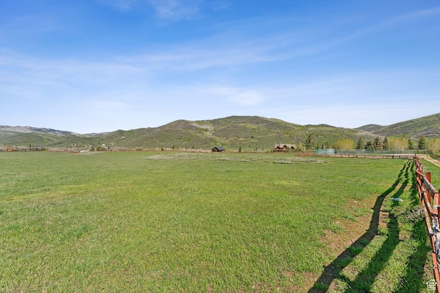 5399 E Targhee Dr E, Oakley, UT 84055 - mountain view featuring rural landscape and agricultural land