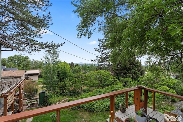 3275 N 250 E, North Ogden, UT 84414 - view of wooden deck