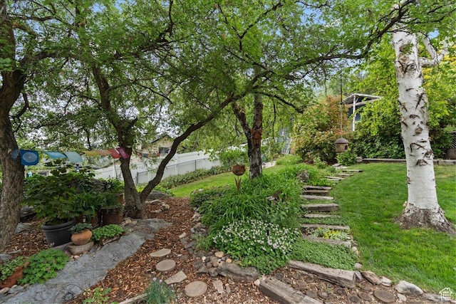 3275 N 250 E, North Ogden, UT 84414 - view of yard